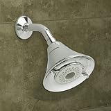 American Standard 1660717.002 FloWise Transitional 3-Function Water Saving Shower, Polished Chrome