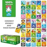 QUOKKA 5X MEGASET Puzzles for Toddlers 3-5 - Matching Games for Kids Ages 2-4 - Numbers Animals Opposites ABC Learning for Toddlers 1-3 Year Old - Educational Toy Activities for Boy and Girl