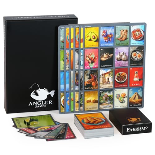 LOTERISMO – Lotería Reimagined, Featuring 54 All-New Cards with Food, Characters & Icons from Mexican Culture