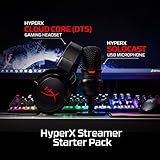 HyperX - Streamer Starter Pack (SoloCast Wired USB Condensor Microphone and Cloud Core Wired 7.1 Surround Sound Gaming Headset)