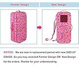 ZITA ELEMENT Doll Travel Carrier Case Crossbody Shoulder Bag for 18 Inch Doll Accessories - 18 Inch Doll Carrier with Multi-Pocket, Storage Closet Wardrobe Makeovers