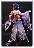 KIRA KIRA Raiden Shogun Cosplay Costume Game Genshin Baal Impact Cosplay Costume Doki-SR Halloween Party Costume Outfits (XL)