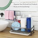 Godboat Kitchen Sink Organizer - Sponge Holder for Kitchen Sink, Non-Slip Kitchen Caddy Sink Organizer, 304 Stainless Steel, Kitchen Gadgets for RV & Camping, Gifts for Women, Mom, Mothers Day