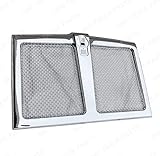 QSC Truck Parts Aftermarket Replacement Chrome Grille Frame w/Bug Screen for Kenworth T880