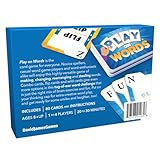 Play On Words Card Game - Extra-Creative Word Making Fun for All Ages - A Parents' Choice Award Winner - Family/Kid-Friendly Word Game