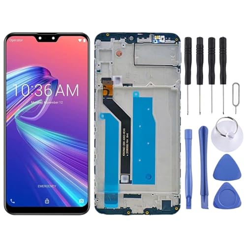 OEM LCD Screen for ASUS Zenfone Max Pro M2 ZB631KL X01BDA Digitizer Full Assembly with Frame（Black