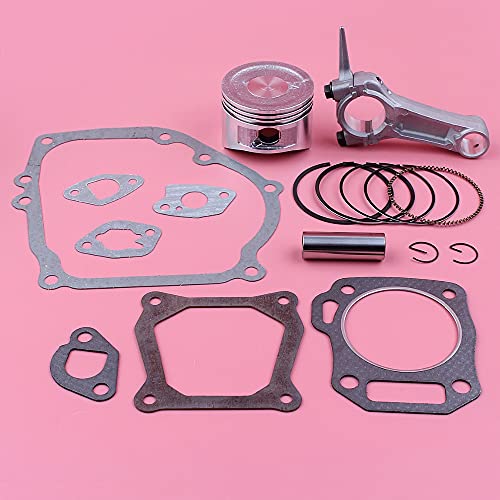 [Tool accessories] Connecting Rod 68mm Piston Ring Full Gasket Kit Compatible with Honda GX160 5.5HP GX 160 Engine Motor Lawn Mower Spare Part