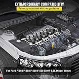 Happybuy Turbo Diesel Truck Cylinder Head 6.0L, 18mm, Bare Casting, No Core, for Ford F150 & F250 2000-2008