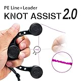 Fishing Bobbin Knotter, Knot Assist 2.0 for FG Knot Braided Line to Leader Connection, FG GT RP Line Wire Knotting Tool Fishing Line Winder Assist Knotting Connector Accessories