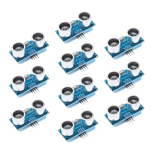 EC Buying HC-SR04 Ultrasonic Module Distance Sensor 10pcs Proximity Sensor for Arduino with 2cm - 500cm Ranging Distance 5V DC Power Supply