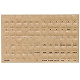 Braille Overlays for Computer Keyboards