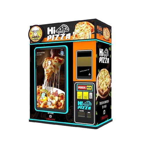 Innovative Pizza Vending Machine, Fast Gourmet Pizza, Selection of Sizes, Easy Payment Options, 24/7 Availability, Ideal for Fast Casual Dining, Perfect for Groups