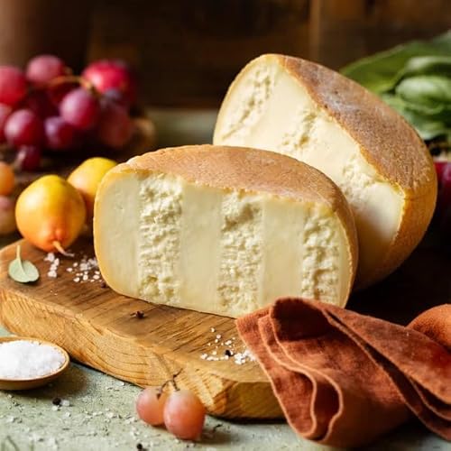 EMILIA FOOD LOVE Cave-aged Pecorino 3.3 lb (1.5kg) - Made in Italy (Tuscany) - Tuscan Pecorino