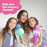 Move2Play, Kids Karaoke Microphone | Includes Bluetooth & Pre-Loaded Songs | Christmas & Birthday Gift | Toy for All Ages - 2, 3, 4, 5, 6+ Year Old Girls, Boys & Toddlers