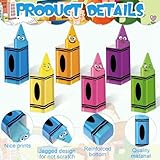 24Pack Back to School Pencil Candy Boxes First Day of School Treat Boxes Welcome Back to School Treat Boxes forfor Thank Teacher School Classroom Decoration (cute)