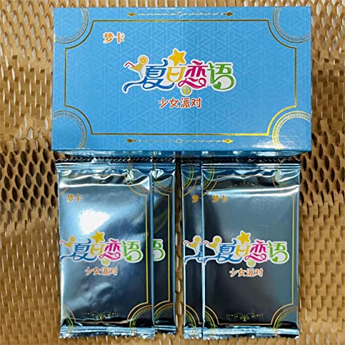 Goddess Story TCG, Waifu Cards, Anime Cards, Goddess Story Booster Box 100 PCS of Box (Summer Rain Love-Girl Party)