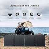 Renogy 400W Lightweight Portable Solar Suitcase, Foldable Solar Panel for Outdoor Activities, Durable & IP67 Waterproof for RV, Camping, Off-Grid, Fast Installation with Sturdy Kickstands