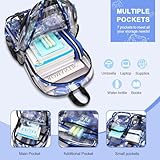 DIGOBAY 3PCS Cool Luminous Clear Backpack for Boys Kids, Gamer Clear Bookbag for School, See Through PVC Transparent Backpacks with Lunch Bag Pencil Case, Clear Backpack Heavy Duty for School Stadium