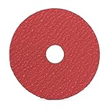 BHA Ceramic Resin Fiber Sanding and Grinding Discs, 4.5” x 7/8”, 36 Grit - 25 Pack