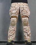 EMERSONGEAR Gen3 Paintball Pants with Knee Pads,Combat Trousers Army Airsoft Combat BDU Pants