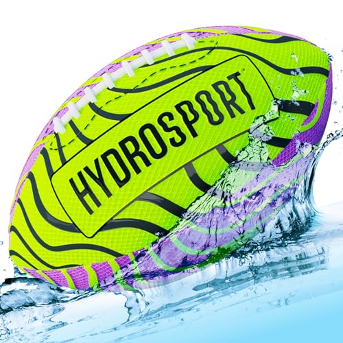 Water Football for Pool, Beach, Lake - Waterproof Pools Toys for Kids Ages 8-12 - Boys Gift - Swimming Balls Sports - Family Games - Teens Boys & Adults Fun - Outdoor Accessories - Birthday Gifts
