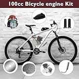 UBESTBOARD Bicycle Motor Kit 100cc 2 Stroke Engine Motorized Bike Motor Kit for 26"-28" Bicycles Petrol Gas Powered Bike Motor Kit Upgrade with Digital Speedometer & 3L Fuel Tank