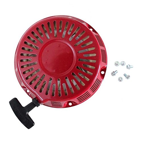 HURI Recoil Starter with Screw for All Power America APG3009 APG3009C APG3075 APG3090 APG3303 APG3304 Gasoline Generator