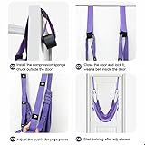 UrbanGIow Yoga Swing Set Yoga Stretching Strap Leg Waist Back Bend Auxiliary Adjustable Height Yoga Stretch Band Aerial Hammock Inversion Swing Sling Hammock Lower Waist Trainer Belt