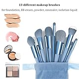 Koccido Makeup Brushes 22 Pcs Makeup Kit,Foundation Brush Eyeshadow Brush Make up Brushes Set (Blue, 22 Piece Set)