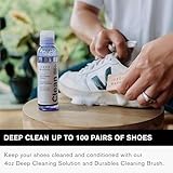 Jason Markk Essential Kit, Shoe Cleaner, 2-Piece Set, Deep Cleaning Solution & Durables Brush, Sneaker Care, Ideal for Footwear, Full Grain Leather, Rubber, and more, 4oz