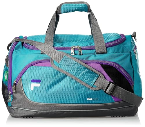 Fila Advantage Sport Bag, Teal, 19" Duffel