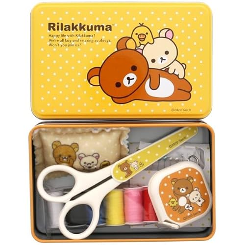 Zen Homare Cute Bears Rilakkuma Sewing Kit: Perfect for Beginners & Crafting