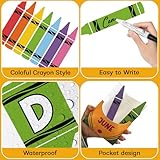 Happy Birthday Bulletin Board Decorations Set Colorful Crayon Birthday Bulletin Board Sets Classroom Birthday Chart for Back to School Classroom Wall Decorations