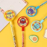 Among Us Cute Character Cartridge Lead Pencil with Maze Cap 4PCs Set