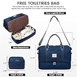 LOVEVOOK Travel Duffle Bag,Weekender Bags for Women with Shoe Compartment,Carry on Overnight Bag with Toiletry Bag,Gym Duffel Bag with Wet Pocket,Hospital Bags for Labor and Delivery