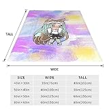 Gacha-Life Kids Adults Ultra-Soft Micro Fleece Blanket Throw All Season Fuzzy Lightweight Throw Blankets for Office Company Home Couch Bed Sofa 80"X60"