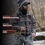 Simms Freestone Z Mens Fishing Waders, Waterproof Chest Stockingfoot Waders w/Gravel Guards, Front Zipper, 4-Layer Breathable, Hunting and Fly Fishing Waders, Smoke, Large 9-11 Foot