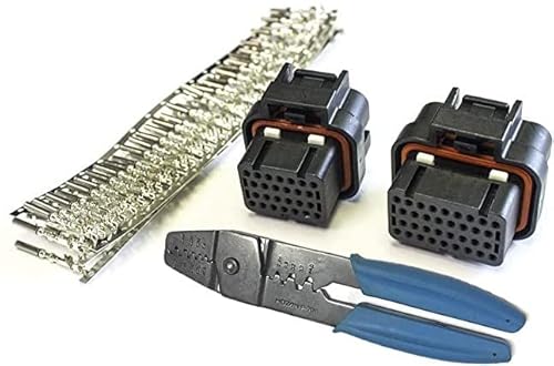 AMP 34 & 26 pin Connector Kit for Haltech Motec Link PDM ECU (Connector KIT + Tool)