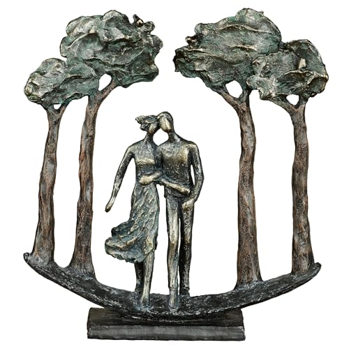 Through The Years Couple in Love Table Sculpture