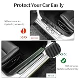 Aochinmoto Upgraded Carbon Fiber wrap,car Door Protector Edge Guards,car Vinyl wrap,Vinyl Automotive Protection Film,Anti-Collision Fits for car Truck SUV Motorcycle (2.7In x 33Ft)