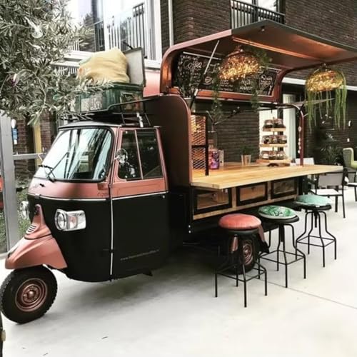 Ice Cream Food Cart Electric Tricycle Hot Dog Machine Kiosk Mobile Beer Bar Juice Car Breakfast Food Truck for Sale