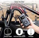 Xiaomi Air Inflator Tire Pressure Tester Pump Electric Car Air Compressor Hand Held Tire Pump Led Light LCD Display 2000mAh Lithium Battery150PSI For Car Bicycle Tires Ball and Other Inflatables