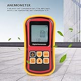 NDNCZDHC GM8901 Handheld Anemometer LCD Digital Wind Speed Meter Air Speed Tester for Home, Office, Car, Air Condition, Exhaust Fan, Sailboat, Navigation