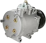 Four Seasons 78588 Air Conditioning Compressor with Clutch, Silver