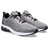 ASICS Men's Gel-Quantum 90 IV Shoes, 10.5, Clay Grey/Black