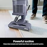 Shark NV352 Navigator Lift Away Upright Vacuum, Hepa Filter, Anti-Allergen Technology, Swivel Steering, Ideal for Carpet, Stairs, & Bare Floors, with Wide Upholstery & Crevice Tools, Lavender