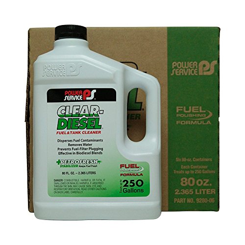 Power Service Clear Diesel - 6/80oz. Bottles
