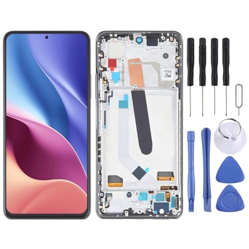 MPXPOTTHW Cell Phone Replacement OLED LCD Screen for Xiaomi Mi 11i Digitizer Full Assembly with Frame Spare Parts