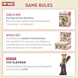 POP MART Peach Riot Rise Up Series Figures, Peach Riot Blind Box Figures, Random Design Action Figures Collectible Toys Home Decorations, Holiday Birthday Gifts for Boys and Girls, Single Box