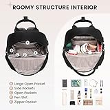 LOVEVOOK Mini Backpack for Women Stylish Waterproof Backpack Purse with USB Port, Cute Bookbag for College School Travel